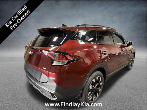 Dawning Red 2024 Kia Sportage X-Line