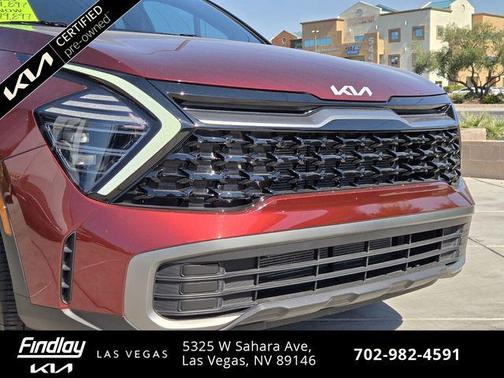 Dawning Red 2024 Kia Sportage X-Line