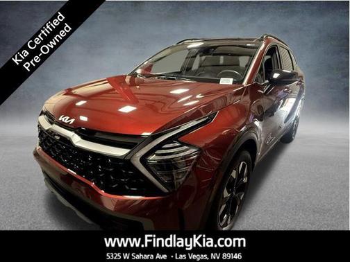 Dawning Red 2024 Kia Sportage X-Line