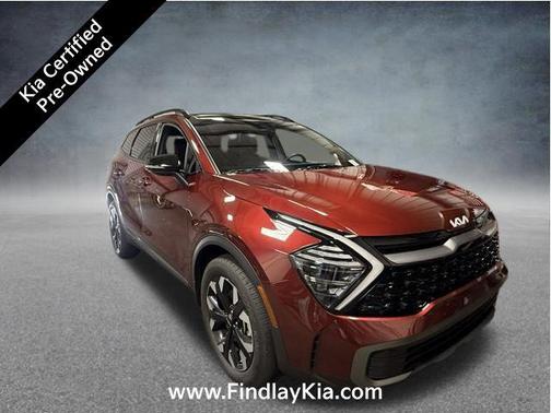 Dawning Red 2024 Kia Sportage X-Line