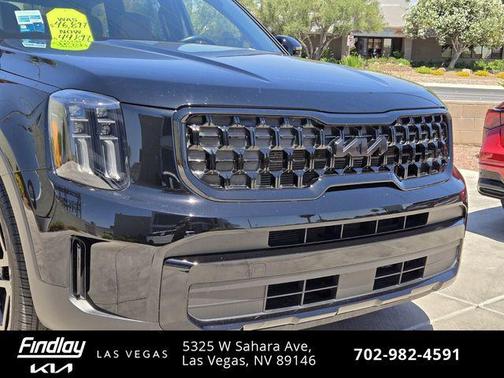 Ebony Black 2025 Kia Telluride EX X-Line