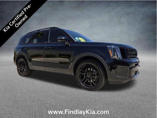 Ebony Black 2025 Kia Telluride EX X-Line