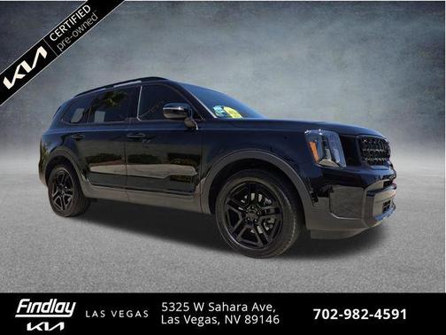 Ebony Black 2025 Kia Telluride EX X-Line