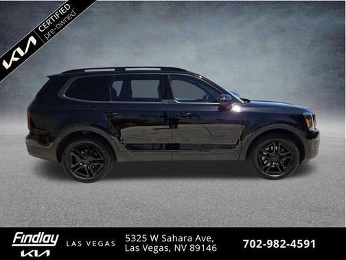 Ebony Black 2025 Kia Telluride EX X-Line