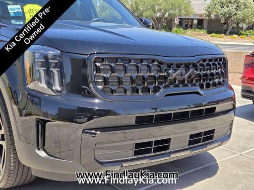 Ebony Black 2025 Kia Telluride EX X-Line