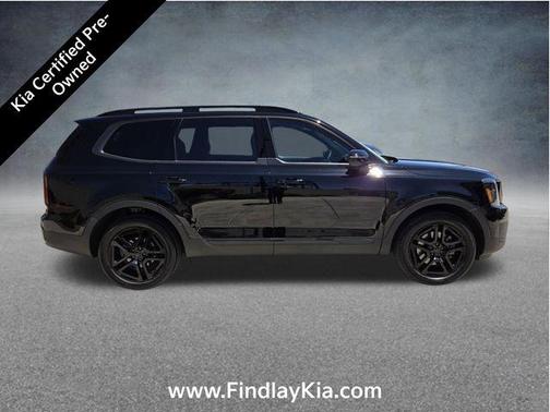 Ebony Black 2025 Kia Telluride EX X-Line