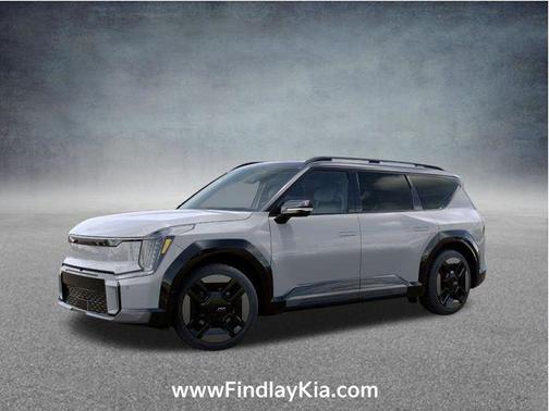 Wolf Gray/Ebony Black Roof 2026 Kia EV9 GT-Line