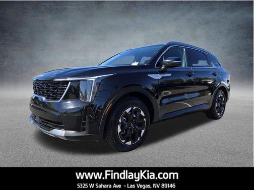 Ebony Black 2024 Kia Sorento S