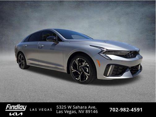 Steel Matte Gray 2025 Kia K5 GT-Line