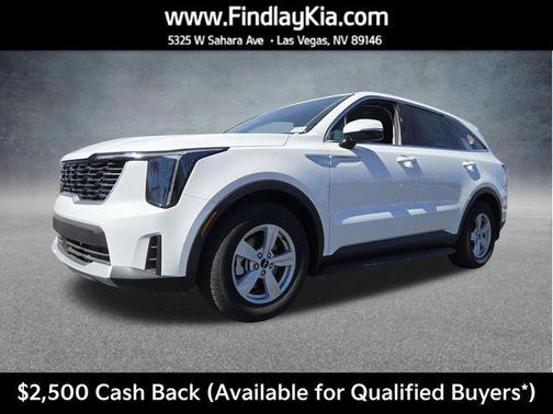 Glacial White Pearl 2026 Kia Sorento LX
