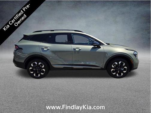 Jungle Green 2024 Kia Sportage X-Line