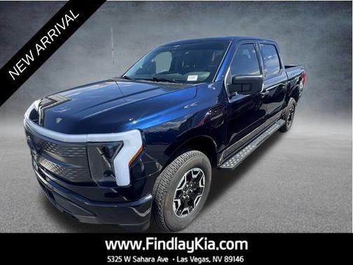 ANTIMATTER BLUE METALLIC 2023 Ford F-150 Lightning XLT