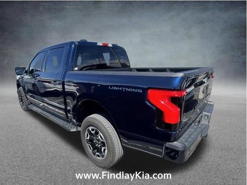ANTIMATTER BLUE METALLIC 2023 Ford F-150 Lightning XLT