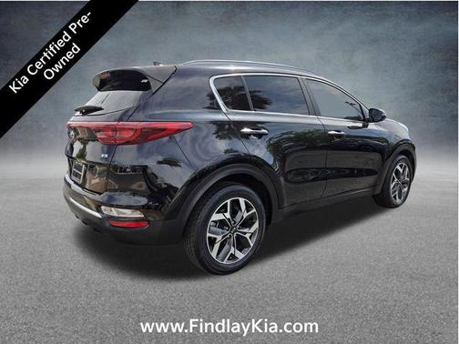 Black Cherry 2021 Kia Sportage EX