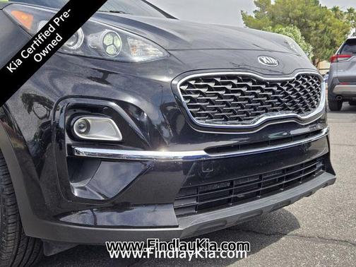 Black Cherry 2021 Kia Sportage EX