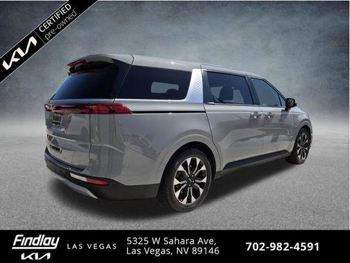 Ceramic Silver 2023 Kia Carnival EX
