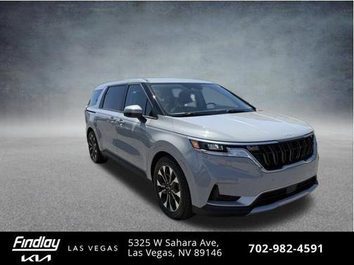 Ceramic Silver 2023 Kia Carnival EX