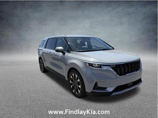 Ceramic Silver 2023 Kia Carnival EX