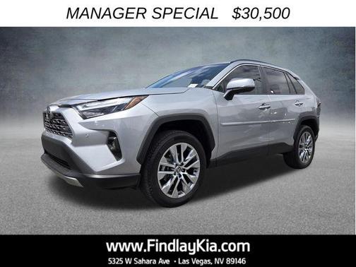 Silver Sky Metallic 2023 Toyota RAV4 Limited