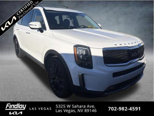 Glacial White Pearl 2022 Kia Telluride SX