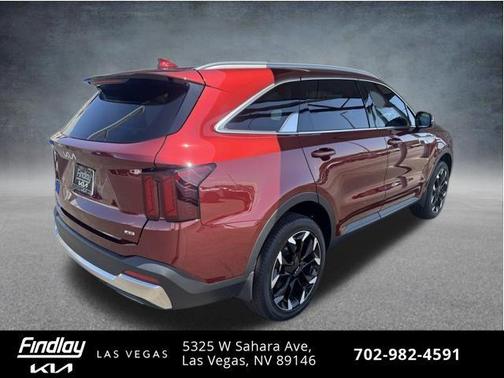 Dawning Red 2025 Kia Sorento EX