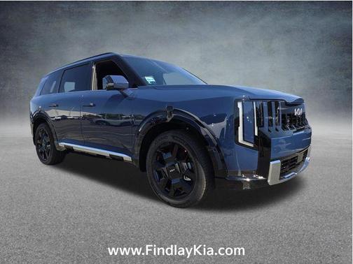 Midnight Lake Blue 2027 Kia Telluride Hybrid SX