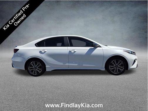 Snow White Pearl 2023 Kia Forte GT-Line