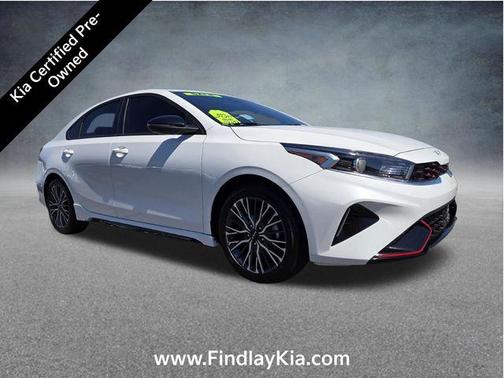 Snow White Pearl 2023 Kia Forte GT-Line