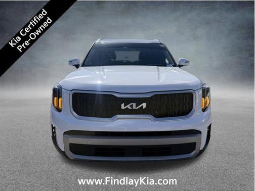 Glacial White Pearl 2024 Kia Telluride EX