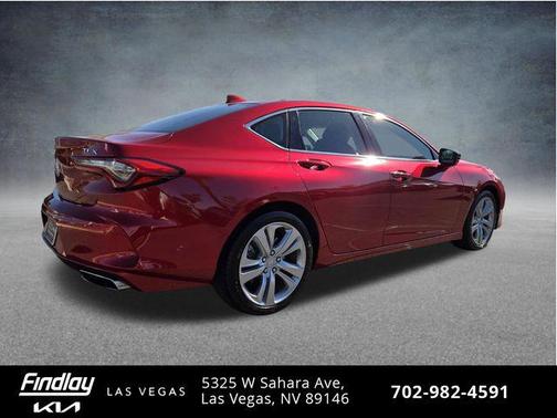 Performance Red Pearl 2021 Acura TLX Technology