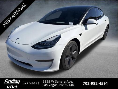 Pearl White Multi-Coat 2021 Tesla Model 3 Long Range