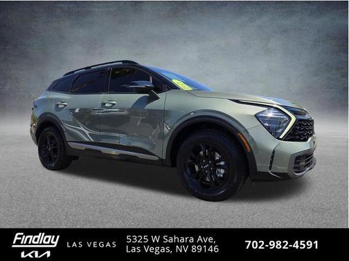 Jungle Green/Ebony Black Roof 2023 Kia Sportage S