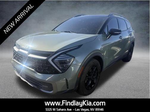 Jungle Green/Ebony Black Roof 2023 Kia Sportage S