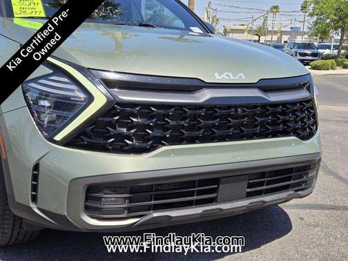 Jungle Green/Ebony Black Roof 2023 Kia Sportage S
