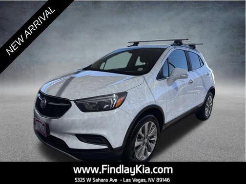 Summit White 2018 Buick Encore Preferred