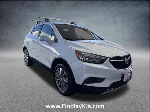 Summit White 2018 Buick Encore Preferred