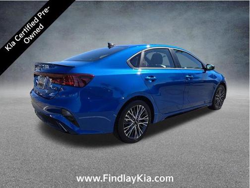 Sporty Blue 2023 Kia Forte GT-Line