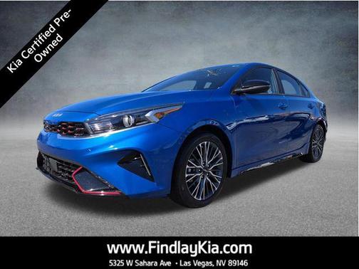 Sporty Blue 2023 Kia Forte GT-Line