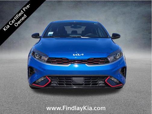 Sporty Blue 2023 Kia Forte GT-Line