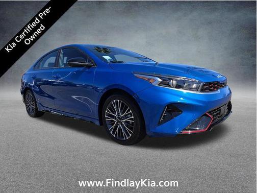 Sporty Blue 2023 Kia Forte GT-Line