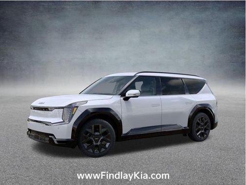 Glacial White Pearl 2026 Kia EV9 Land