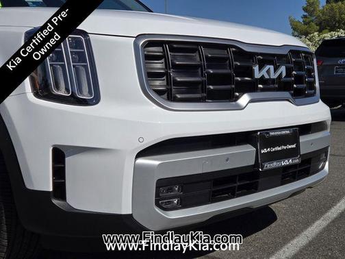 Glacial White Pearl 2025 Kia Telluride SX Prestige