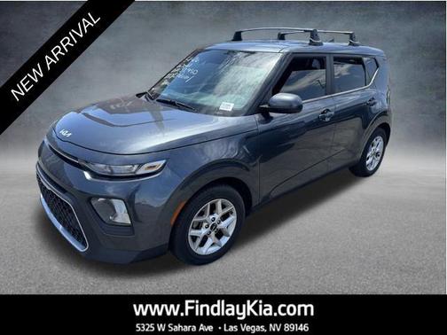 Gravity Gray 2022 Kia Soul LX