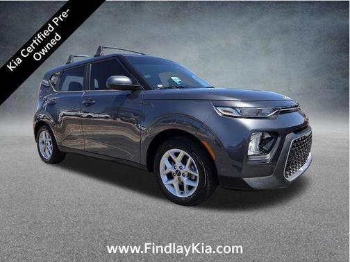 Gravity Gray 2022 Kia Soul LX