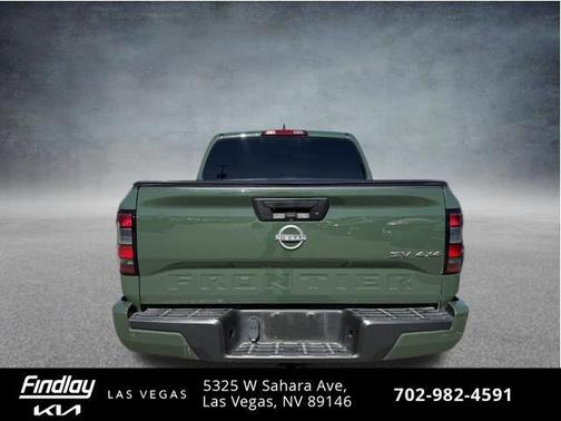 Tactical Green Metallic 2023 Nissan Frontier SV