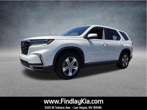 Platinum White Pearl 2023 Honda Pilot 2WD EX-L 8 Passenger