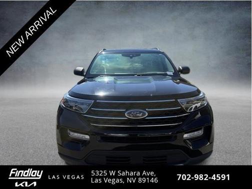 AGATE BLACK METALLIC 2020 Ford Explorer XLT