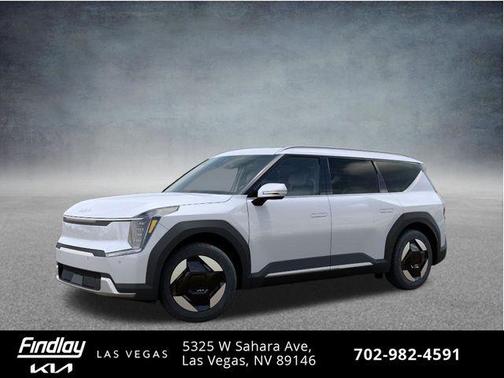 Glacial White Pearl 2026 Kia EV9 Wind