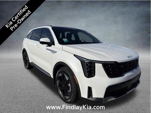 Snow White Pearl 2025 Kia Sorento Hybrid SX Prestige