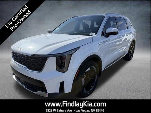 Snow White Pearl 2025 Kia Sorento Hybrid SX Prestige